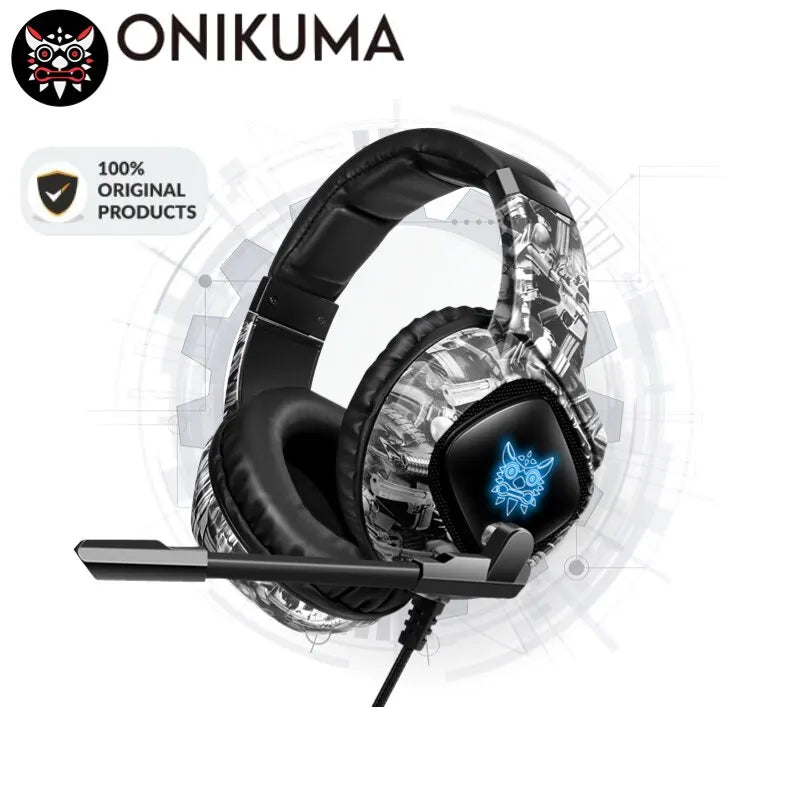 ONIKUMA K19 Gaming Headset Headphones Wired - Dropfy Store