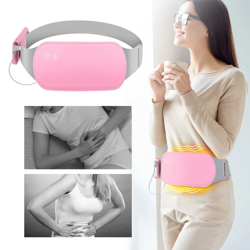 Massageador para cólica, alívio da dor, aquecedor abdominal - Dropfy Store